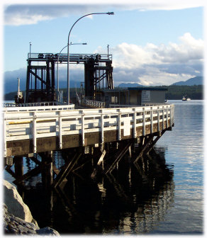 kaloke approaching hornby island