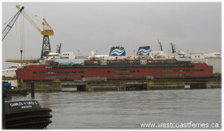 Queen of Cowichan mid-life refit - October 2003