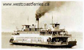 freighter in english bay